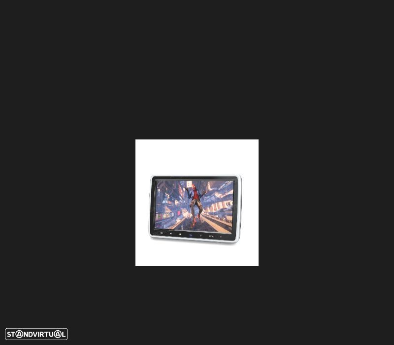 MONITOR TÁCTIL DE 10,1" HD CON HDMI DVD ALTAVOCES PARA ENCOSTO DE CABEÇAS COM SUPORTE INCLUIDO - 3