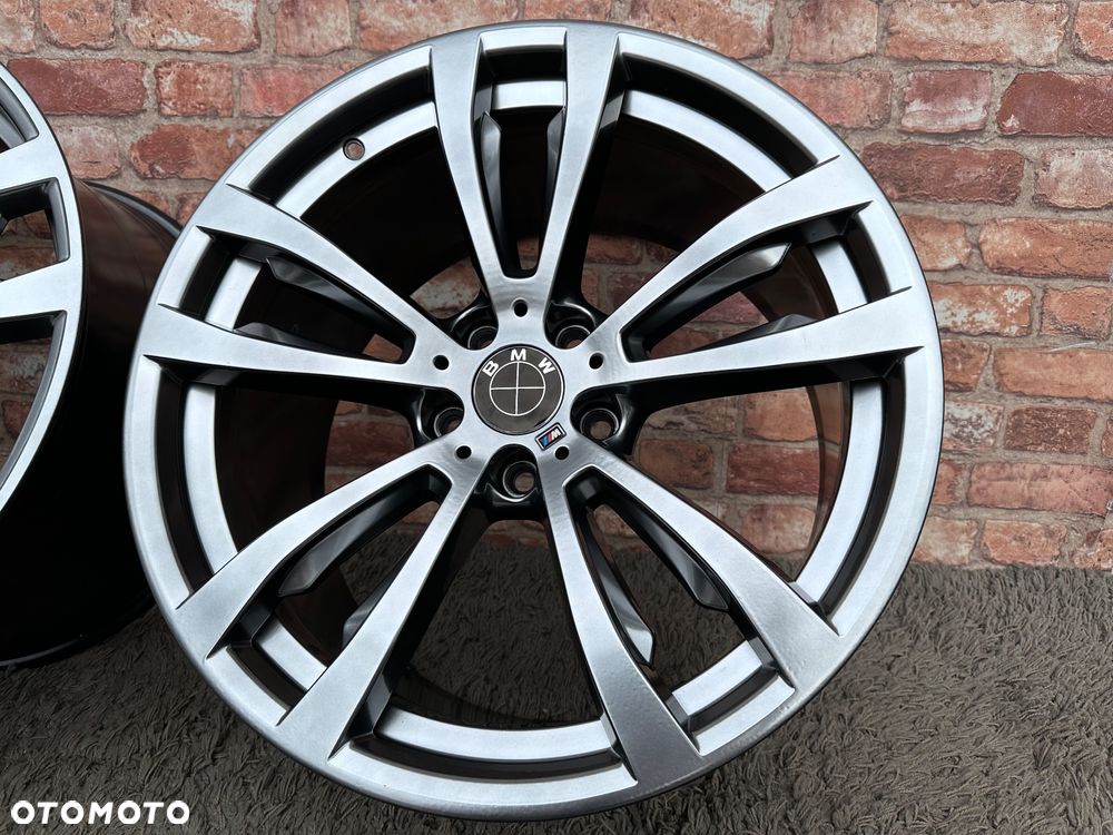 Oryginalne felgi BMW 20 M pakiet 5x120 X5 F15 Styling 469 E70 E53 X6 E71 F16 F01 E38 E60 E65 SUV 10j ET40 11j ET37 7846790 74.1mm 7846791 alufelgi Shadow Chrome - 11