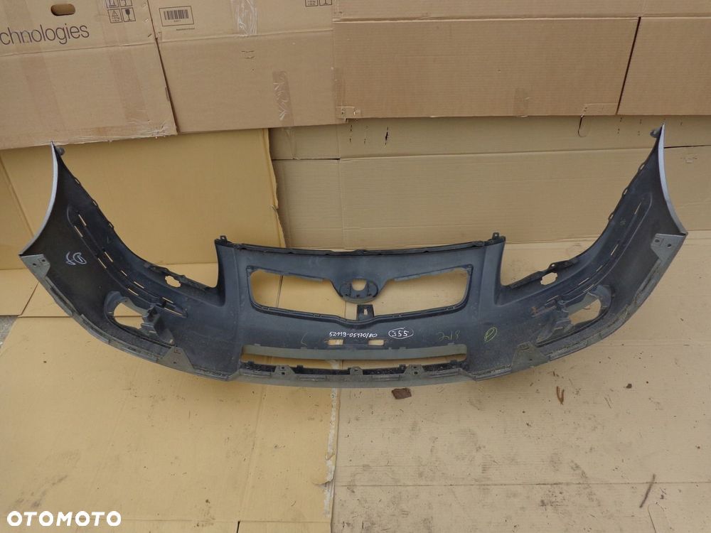 TOYOTA AVENSIS T25 06-09 LIFT ZDERZAK PRZEDNI 52119-05170 - 5
