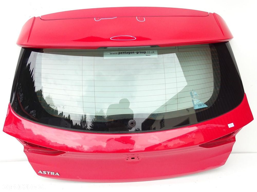 KLAPA TYŁ TYLNA BAGAŻNIKA + SZYBA LAKIER Z50S OPEL ASTRA V K HB 5D 15-19r - 3