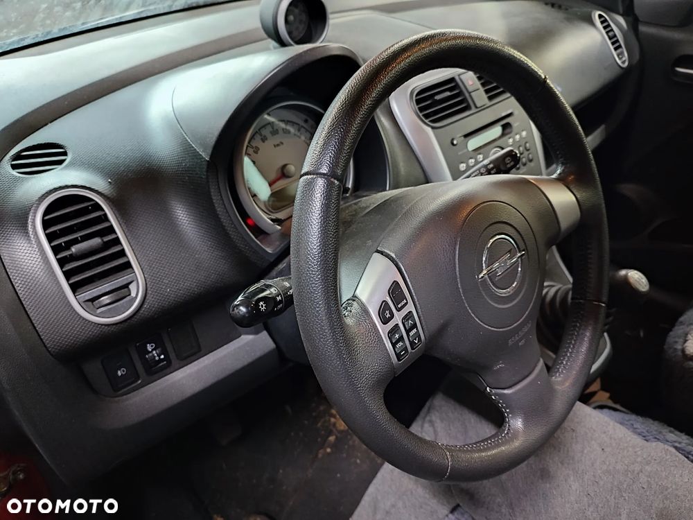 Opel Agila skórzana kierownica ładna - 3