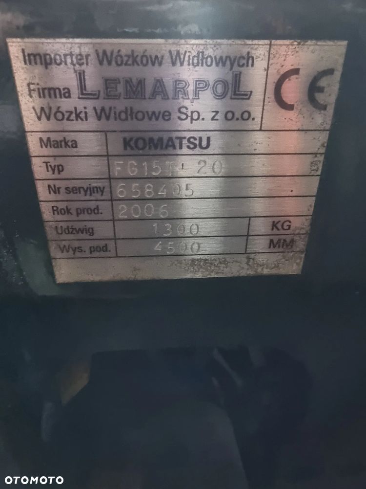 Komatsu FG15 - 7