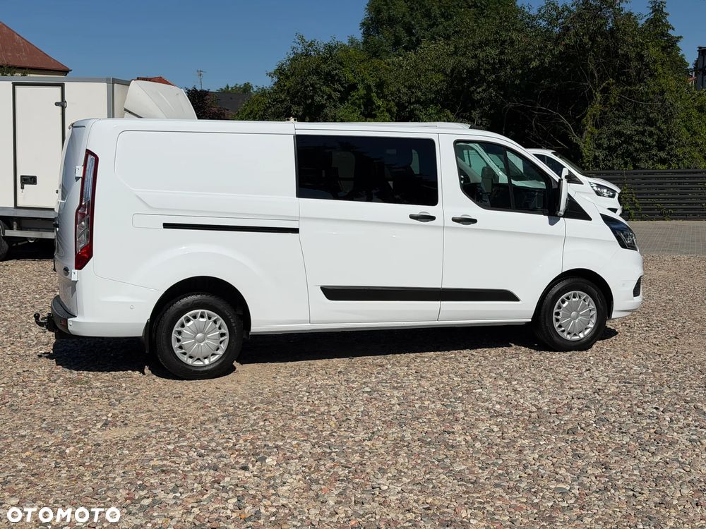 Ford TRANSIT CUSTOM 320L AUTOMAT, DOKA KOMFORT MODEL L2H1 Long Cięż. 5cio osobowy, SILNIK 2.0EcoBlue 170KM Euro-6, DUŻA ŁADOWNOŚĆ 1009kg DMC 3200kg Hak 1850kg ZABUDOWA PAKI! Fabryczna Instalacja 230V, Tempomat aktywny, Automat parkowania, Podgrzewane fotele, Niski przebieg TYLKO 149tys.km! - 10
