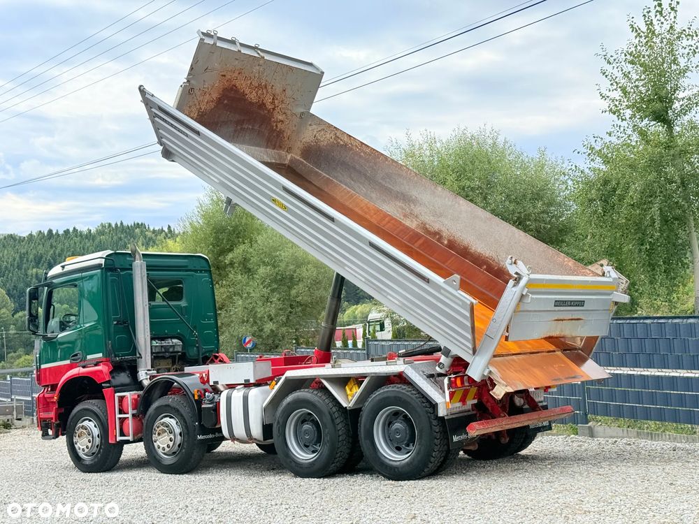 Mercedes-Benz * Kiper Bordmatic * Mercedes Arocs * Wywrotka * Napęd 8x4 * Sprowadzony * Meiller * - 23