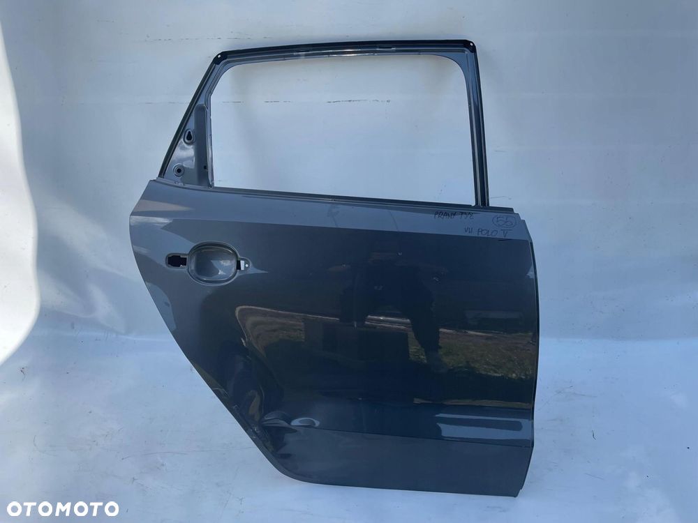 DRZWI TYŁ TYLNE PRAWE VW POLO V 6R48833312 - 1