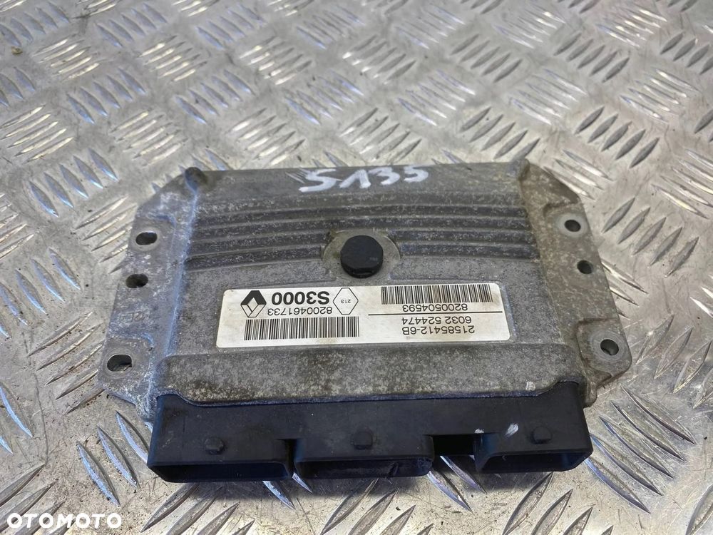 STEROWNIK KOMPUTER SILNIKA MODUŁ RENAULT CLIO III 215854126B 8200504593 - 1