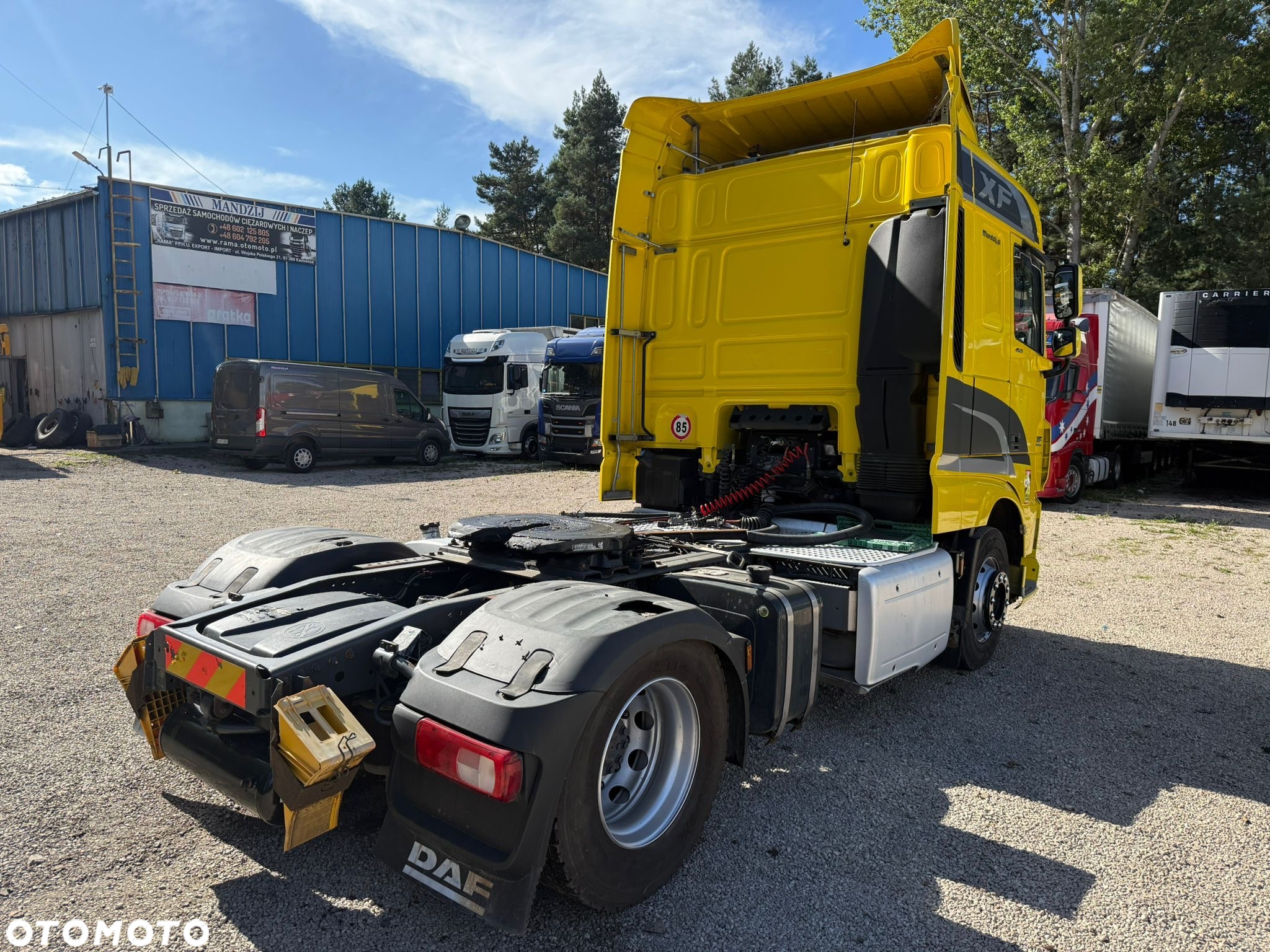 DAF XF460 SPACE CAB AUTOMAT SPOJLERY HYDRAULIKA DO WYWROTU 1xALUTANK STANDKLIMA LODÓWKA EURO 6 2015r ŁADNY - 4