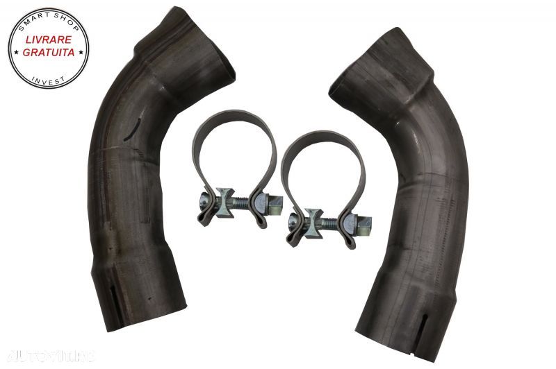 Difuzor Bara Spate cu Ornamente Evacuare Mercedes CLA X117 W117 (2013-2018) Faceli- livrare gratuita - 16