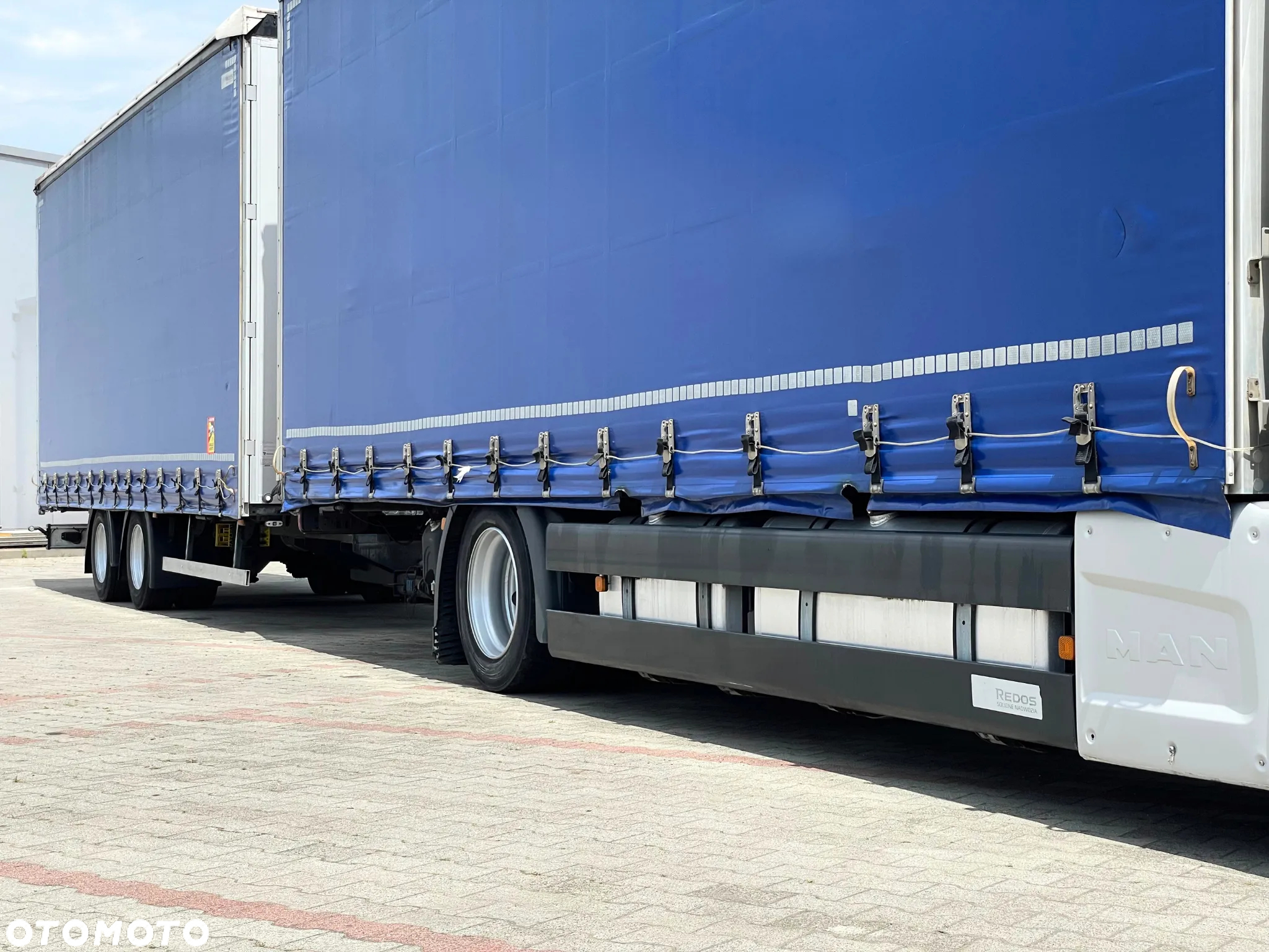 MAN TGX 18.420 / PRZEJAZDOWY / ZESTAW TANDEM 120M3 / 7,75 M + 7,75 M - 11