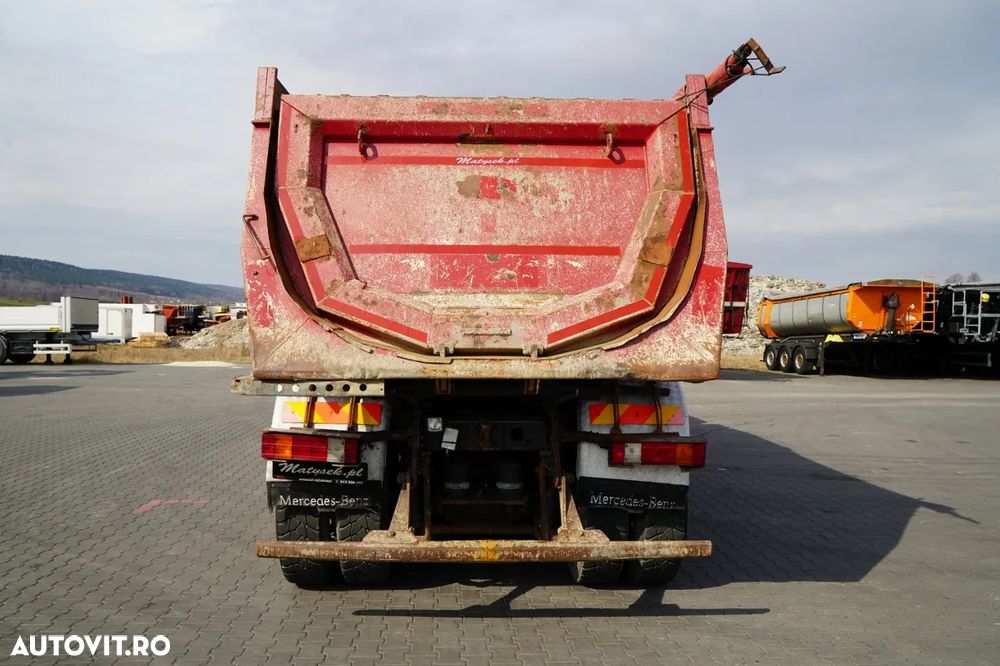 Mercedes-Benz ACTROS 4144 / 8x8 / BASCULATOR SPATE / MEILLER KIPPER / EURO 5 - 18