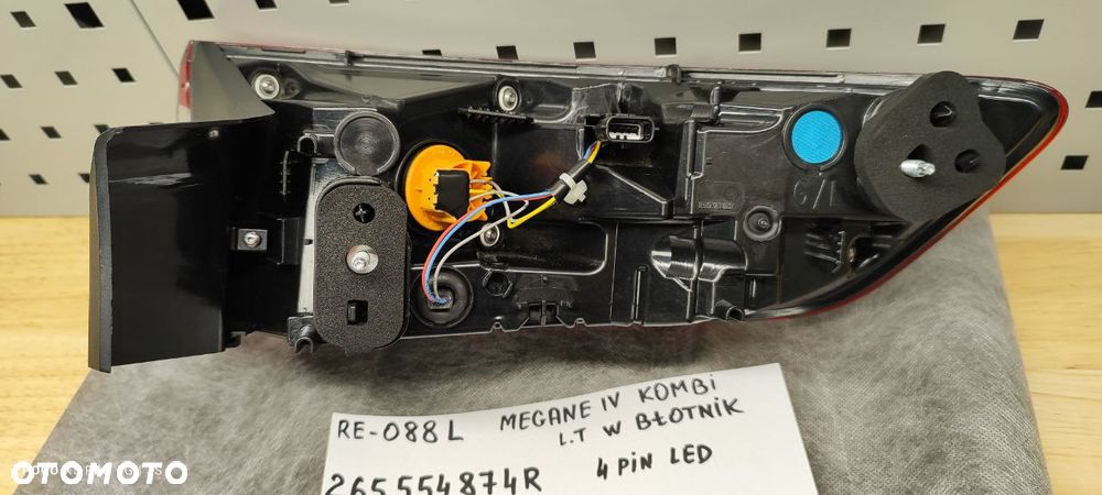 LAMPA LAMPY TYŁ TYLNE LED RENAULT MEGANE IV 265554874R KOMBI - 4