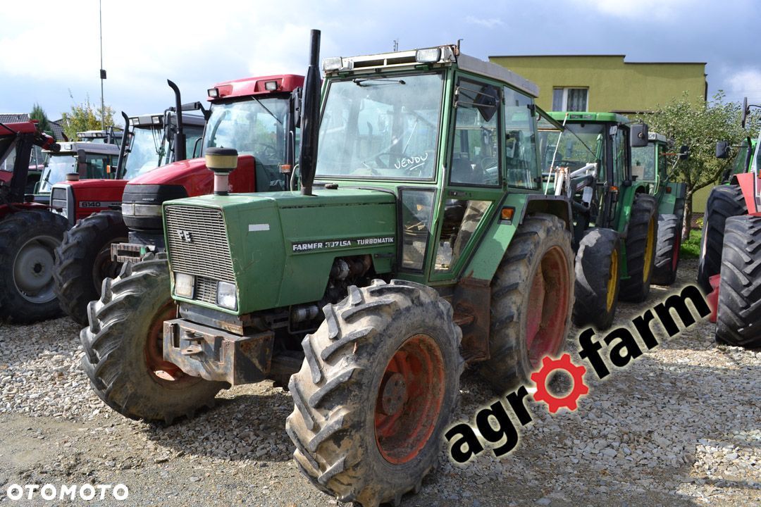 Fendt części używane 308 309  307 306 310 311 silnik skrzynia most oś podnośnik zwolnica obudowa - 1
