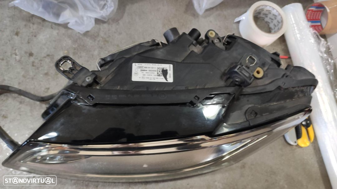 farol esquerdo bi-xenon led direcional Audi Q5 facelift - 6