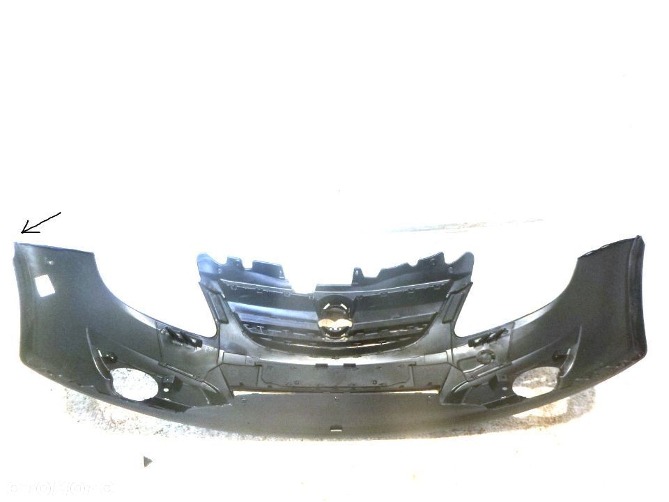 opel corsa d zderzak przód nowy z uszkodzeniem przedni - 3