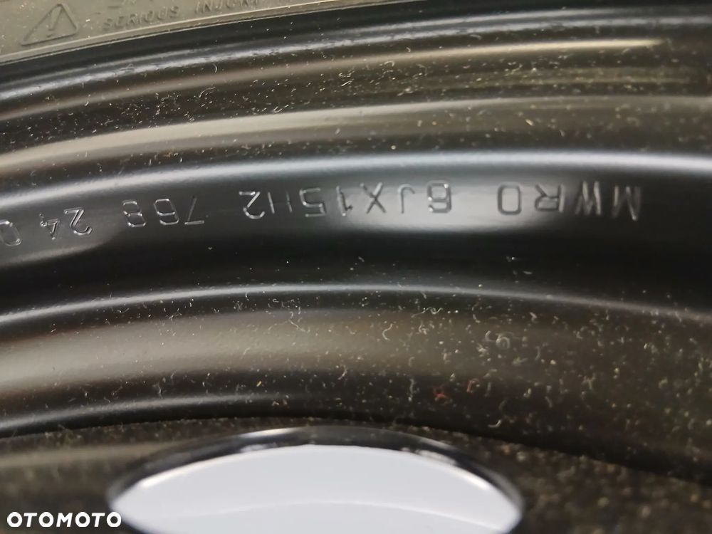 Koło zapasowe lewarek klucz zestaw Dacia Logan II MCV 4x100 - 6