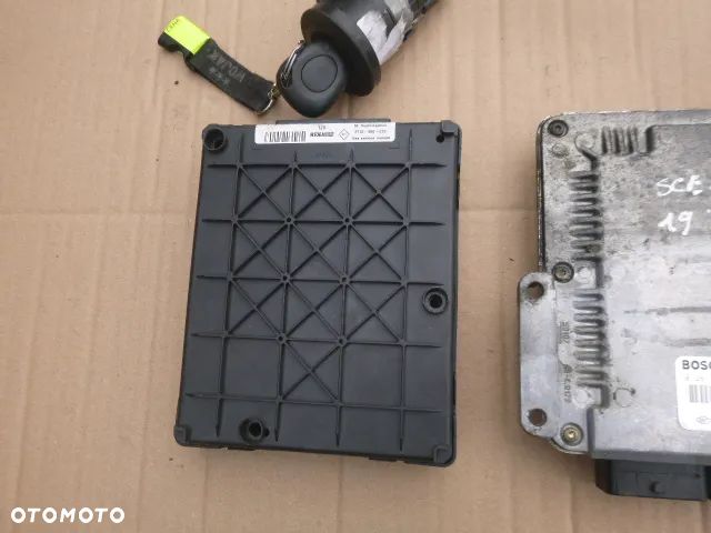 ZESTAW STARTOWY KOMPUTER STACYJKA CZYTNIK BSI RENAULT SCENIC I LIFT 1.9 DCI 99-03 - 20