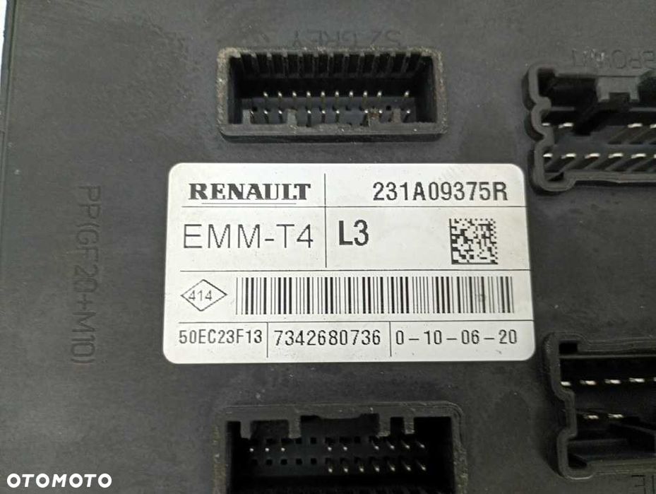 moduł komfortu sterownik emm-t4 renault trafic iii vivaro b talento - 3