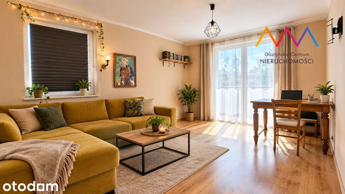 Mieszkanie na sprzedaż, 2 pokoje, 44 m², Dywity