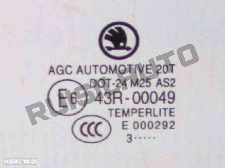 Vidro Porta Frente Direito 5e084_5202a Skoda Octavia Iii Combi - 3