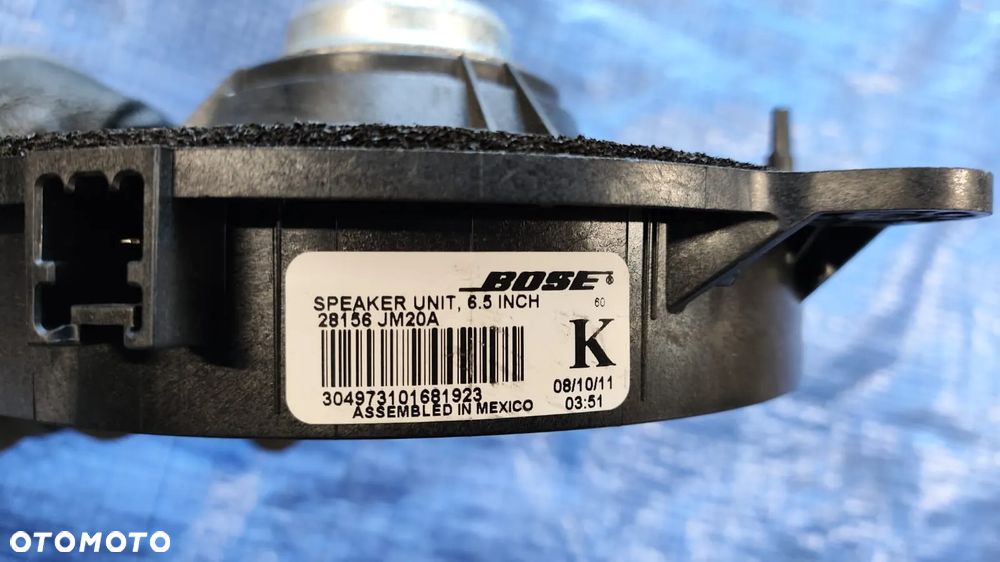 GŁOŚNIKI PRZÓD TYŁ DRZWI PÓŁKI WZMACNIACZ BOSE KOMPLET 28061-1CA0A 28154-1BM0A 28152-1AK0A 28156-JM20A INFINITI FX II QX70 - 10