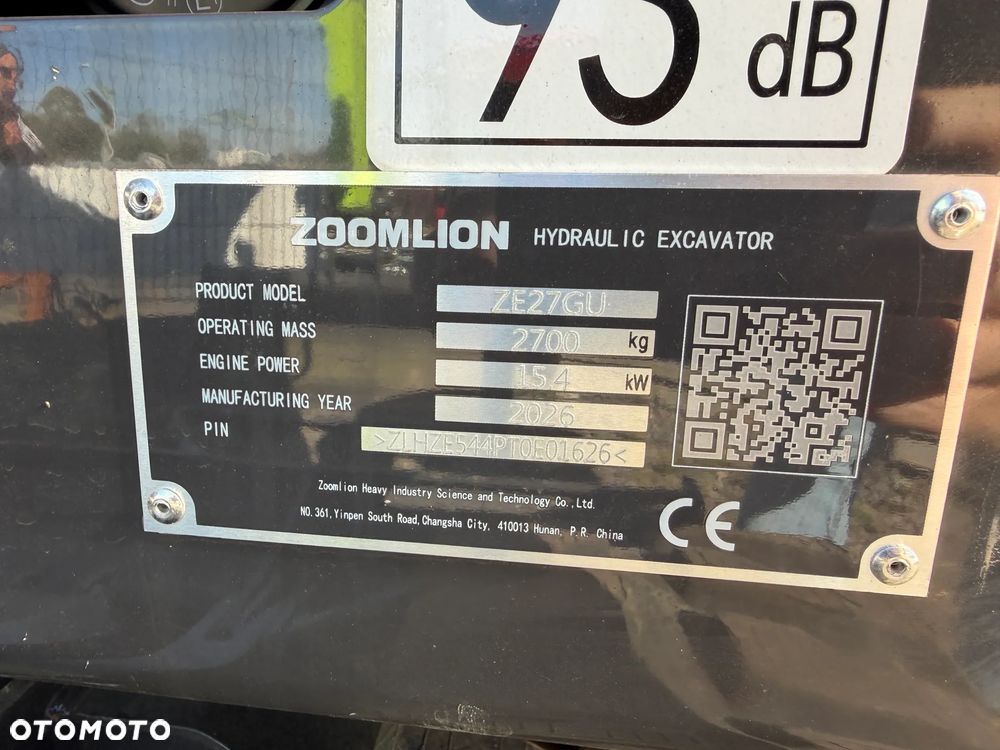 Zoomlion ZE27GU - 9