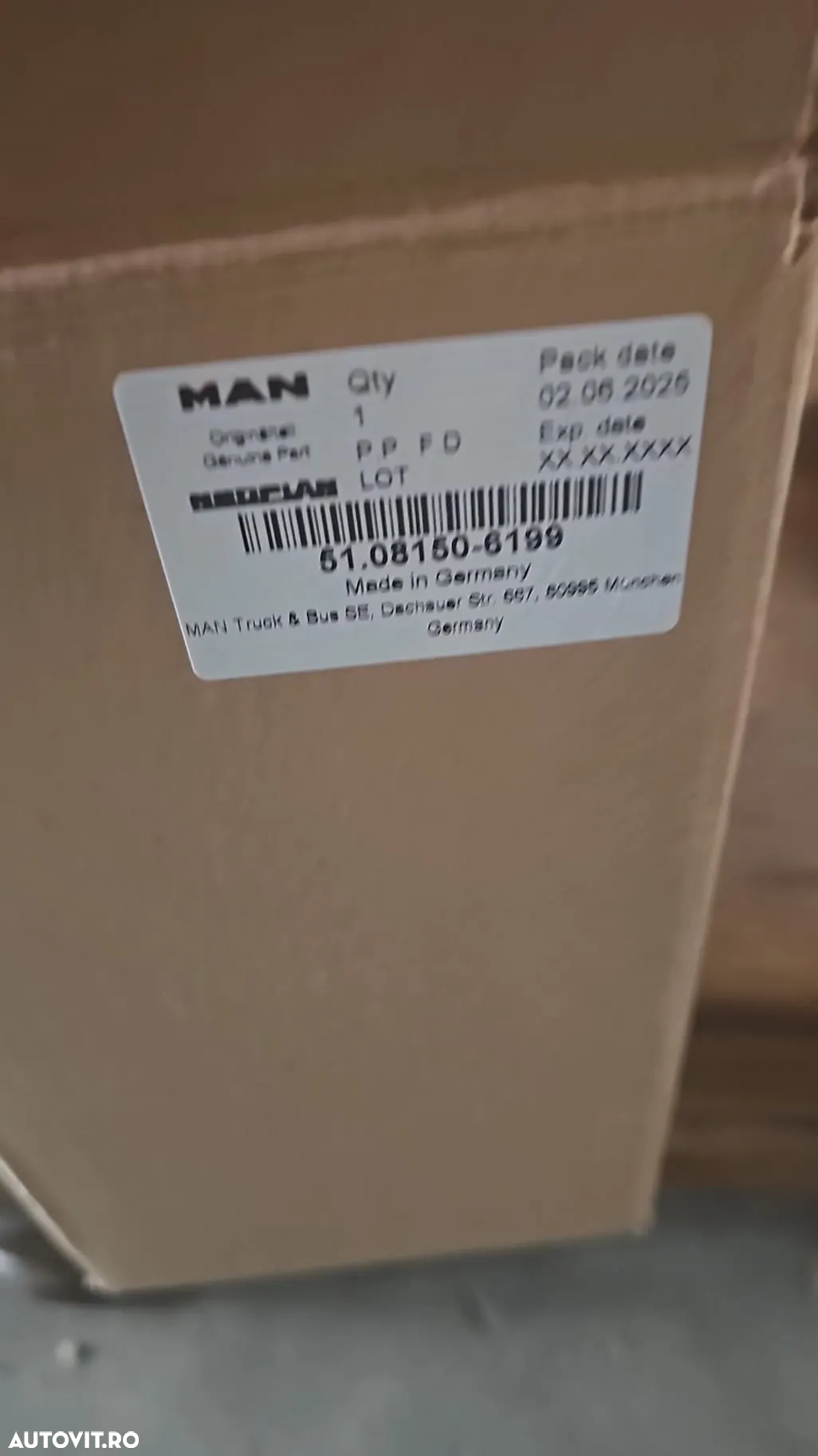 Clapeta EGR MAN TG3 Originala - 2