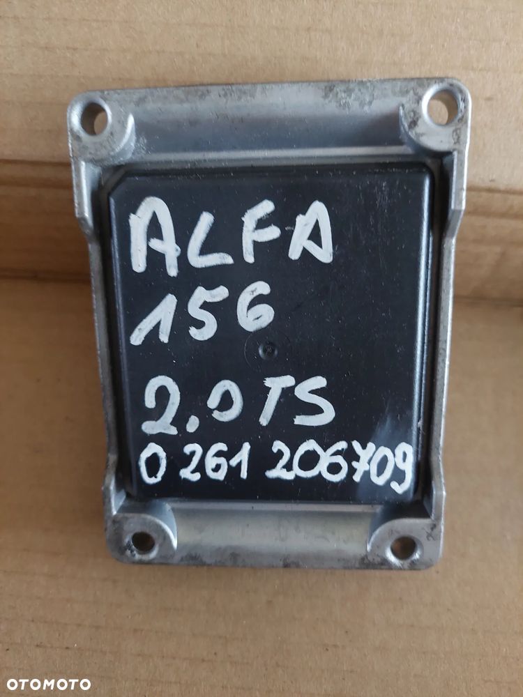 Alfa romeo 156 2,0ts komputer sterownik silnika 0261206709 - 2