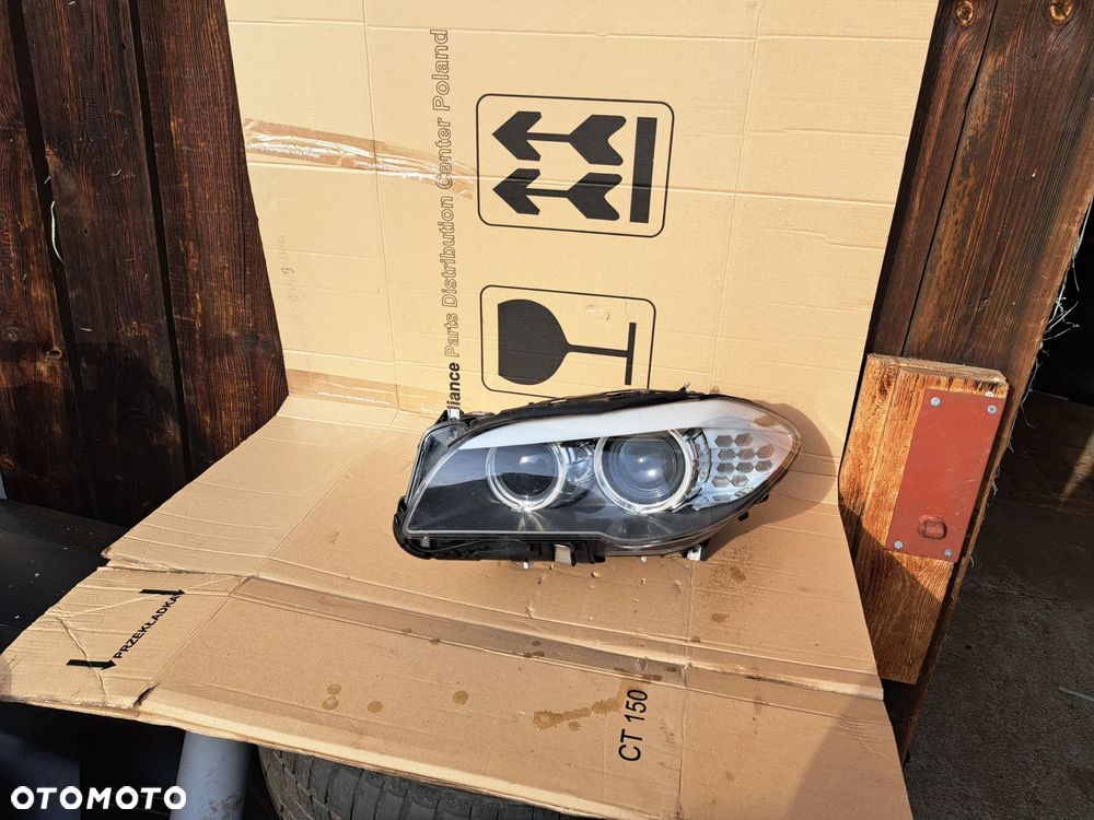 Lampa przednia lewa BMW 5 F10 F11 Xenon 7203245 2010-2013 Reflektor lewy przód przedni  BMW 5 F10 F11 Xenon 7203245 2010-2013 - 1