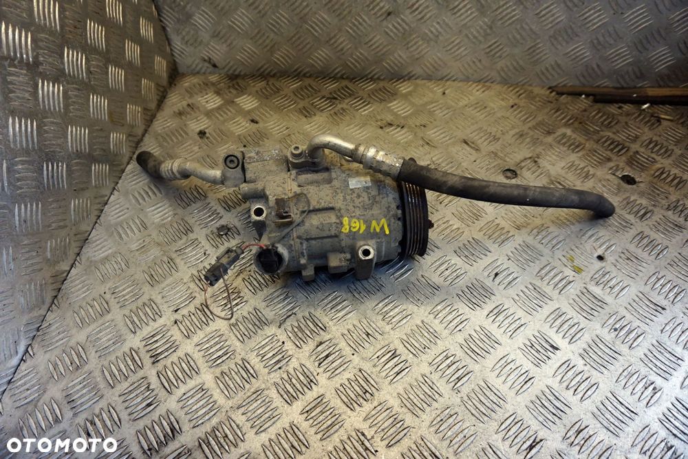 KOMPRESOR KLIMATYZACJI SPRĘŻARKA A-KLASA W168 LIFT 1.4 8V GE447220 8871 6SEU14C 05E 007295 MERCEDES 2001-2004 - 3