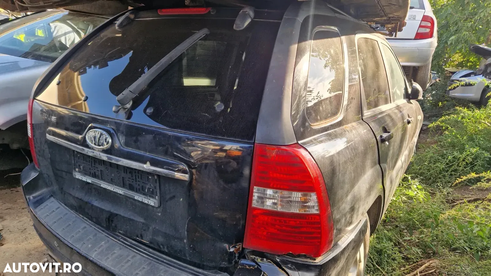 Haion cu geam luneta spate portbagaj Kia Sportage 2005-2009 - 2