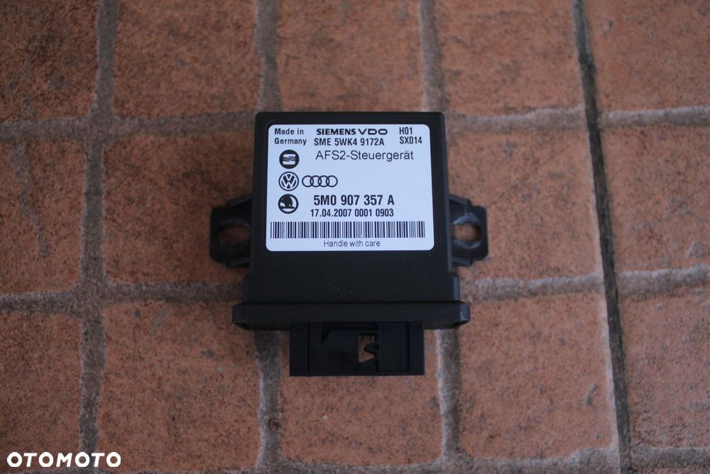 MODUŁ STEROWNIK ŚWIATEŁ VW PASSAT B6 5M0907357A - 1