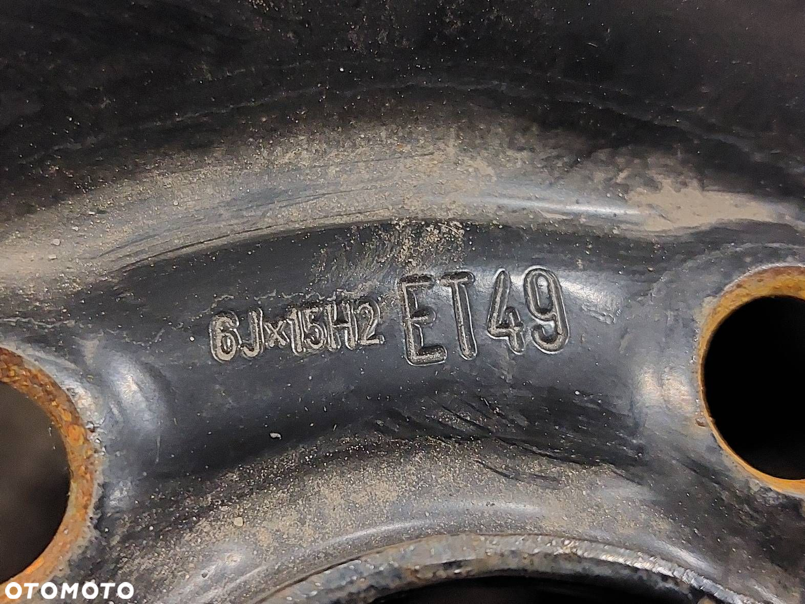 KOŁO FELGA OPONA ZAPAS 5X110 6Jx15 ET49 FI65,1 195/65R15 OPEL VECTRA B - 2