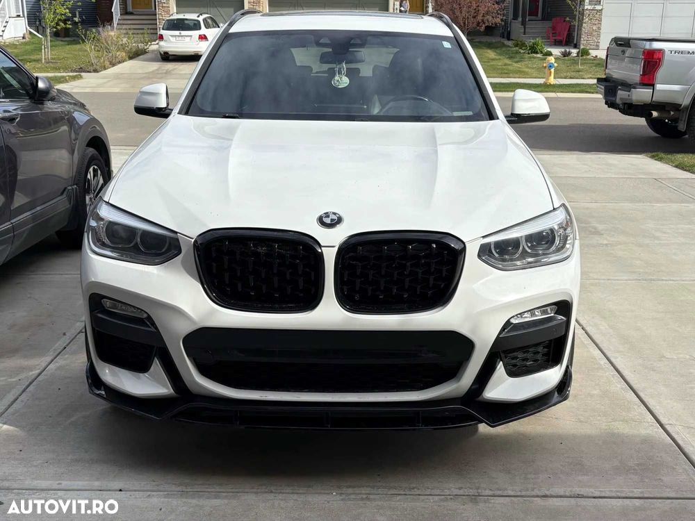 Prelungire Extensie Lip Bara Fata M BMW X3 X4 G01 G02 (17-21), Lucios - 5