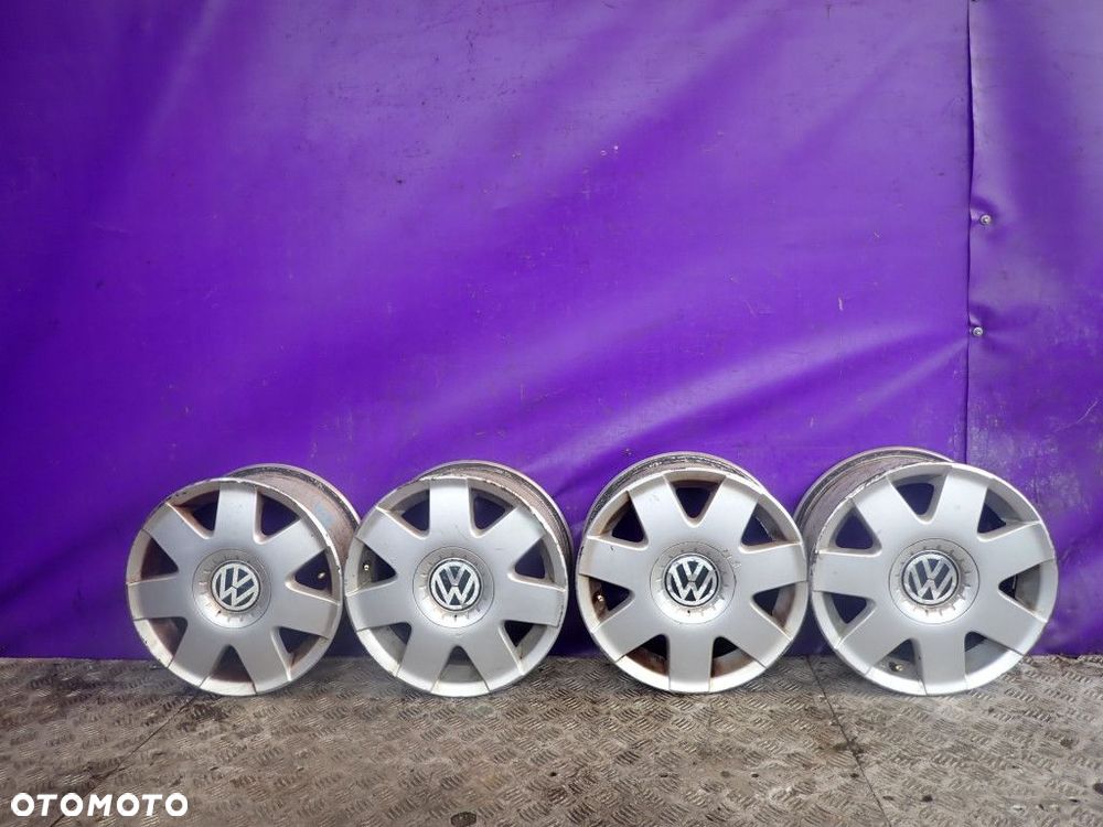 VW POLO IV 9N FELGI ALUMINIOWE 14 6Q0601025K 6J R14 ET43 5x100 - 1
