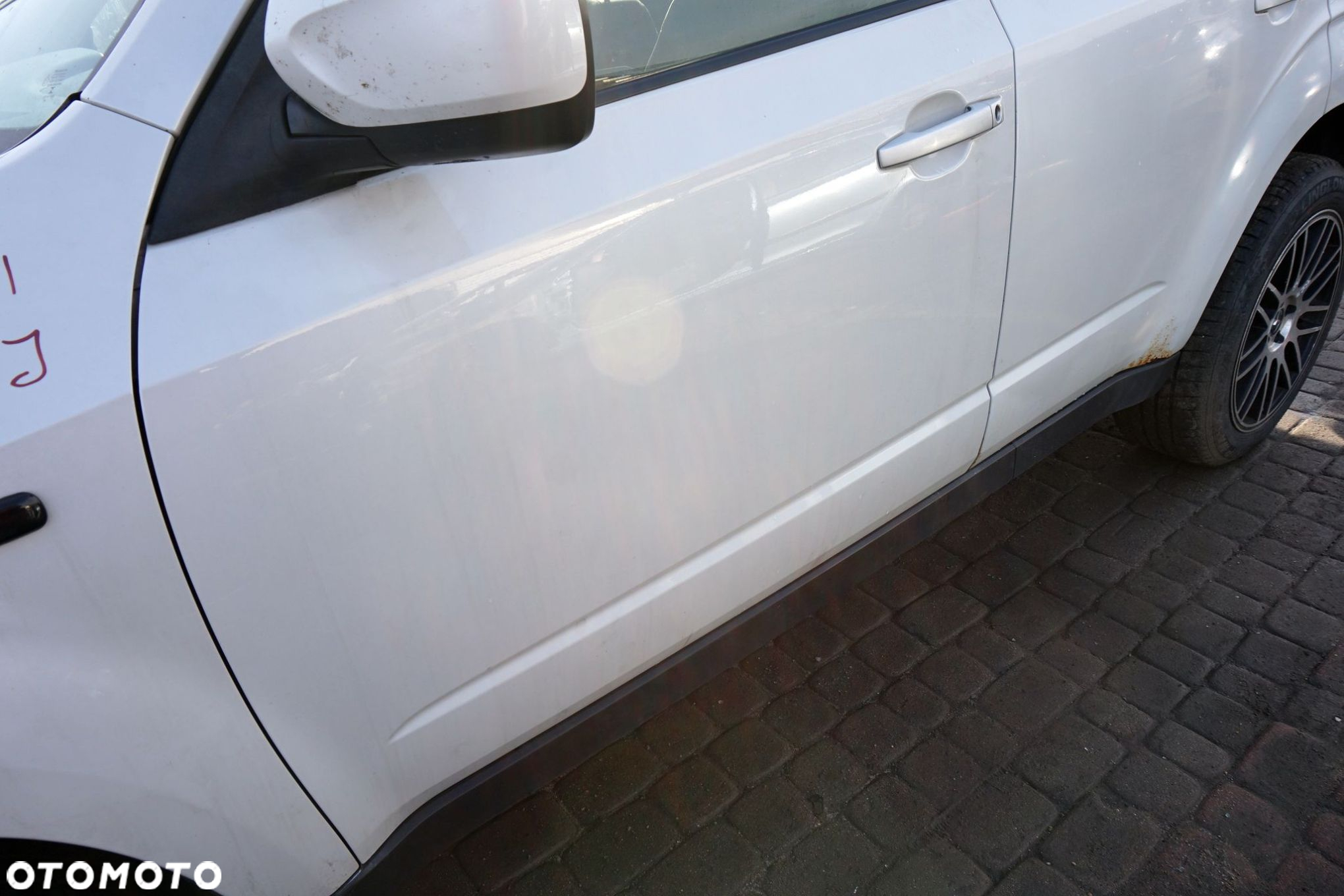 DRZWI PRZEDNIE LEWE FORESTER III SH 37J  BIAŁY SUBARU 2008-2013 - 2