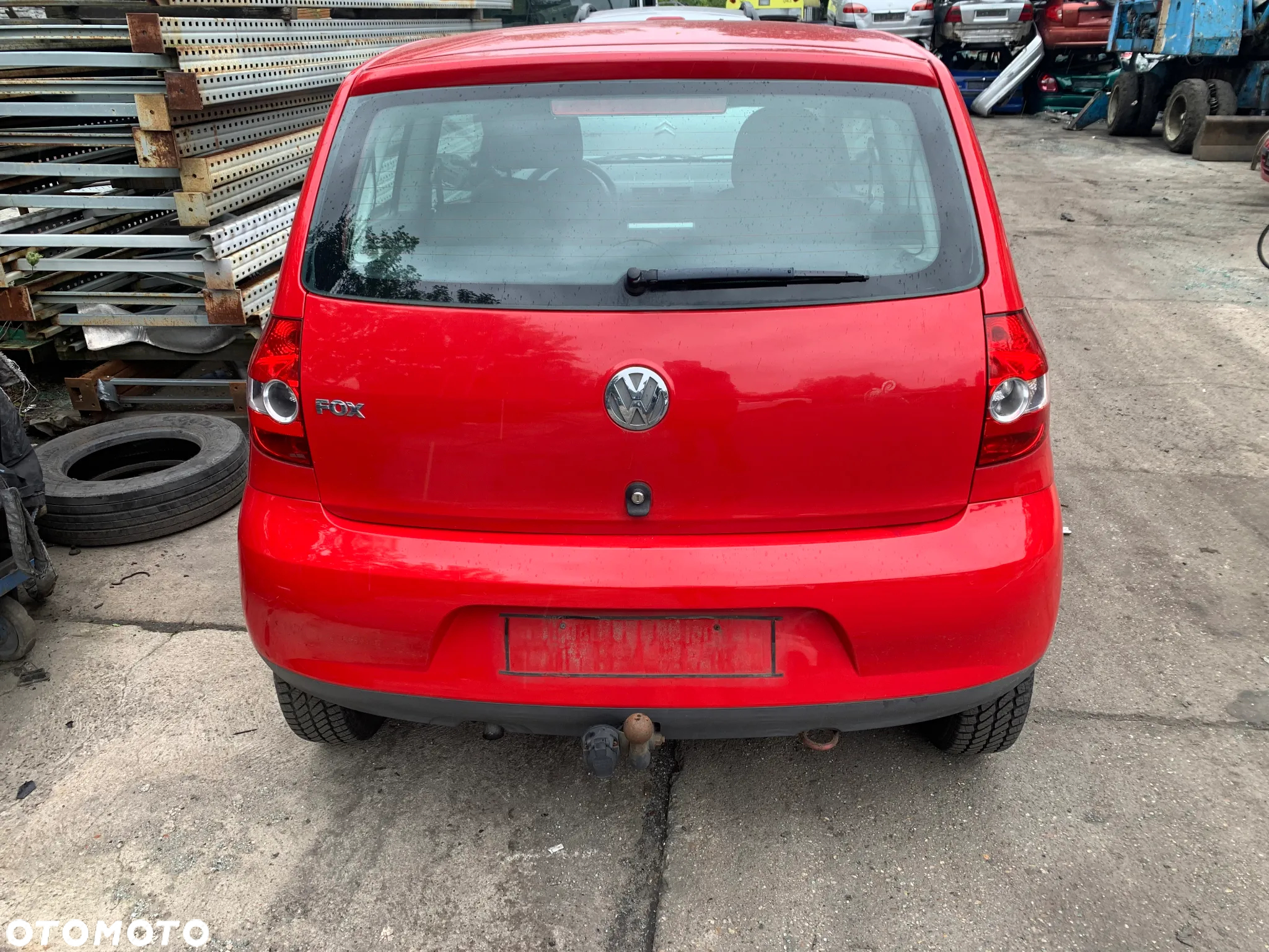 VOLKSWAGEN FOX ZDERZAK PRZEDNI LY3D - 5