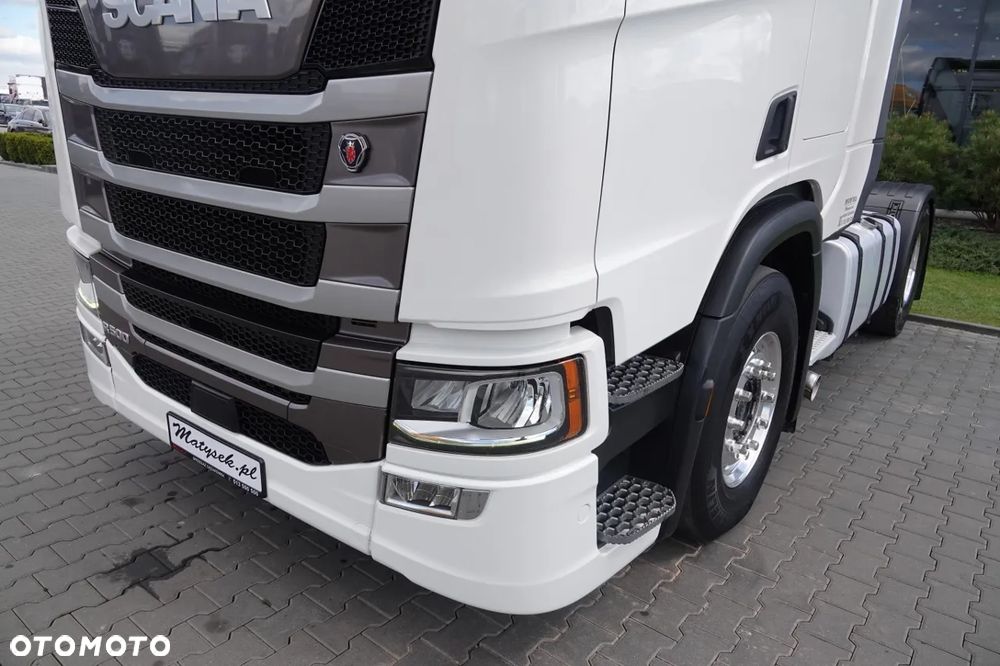 Scania R 500 / HYDRAULIKA / RETARDER / KLIMA POSTOJOWA / CAŁA NA PODUSZKACH / ALUFELGI / - 12