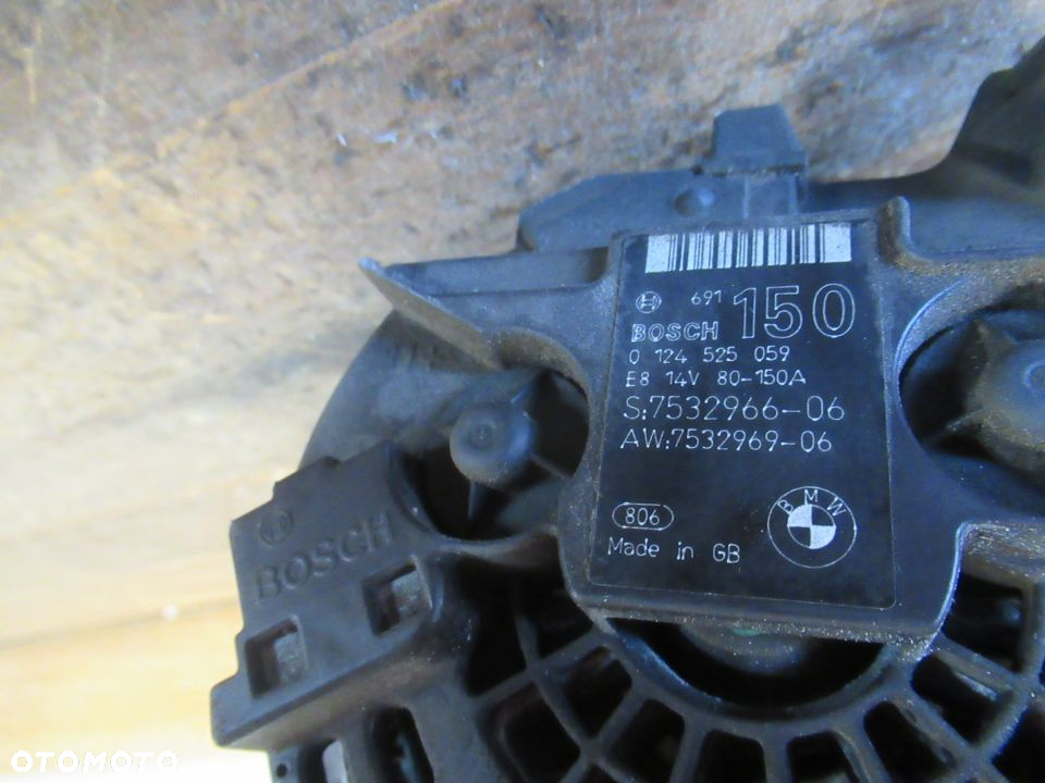 ALTERNATOR BMW 1 E87 1.6 BENZYNA 150A - 9