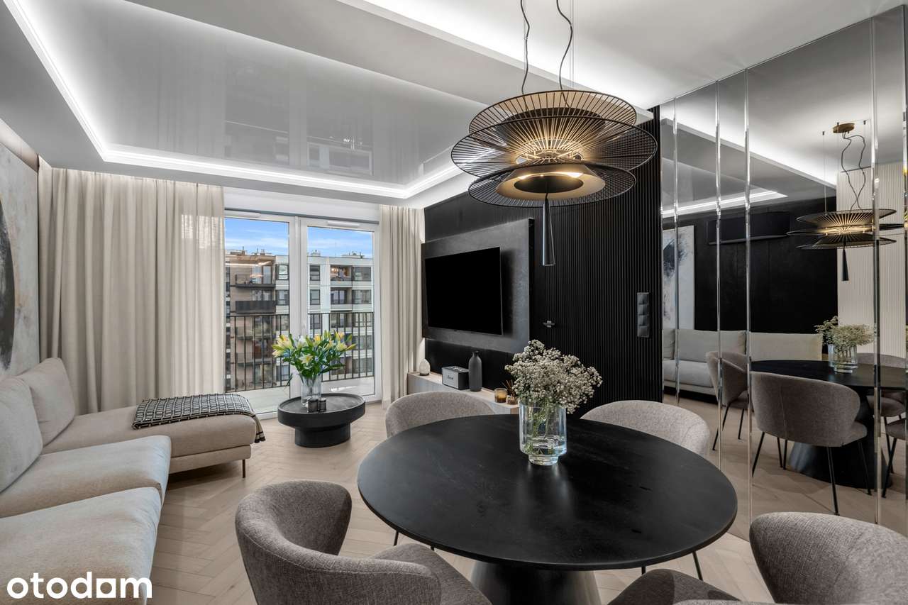 Klimatyzowany apartament w wysokim standardzie | pralnia i garderoba