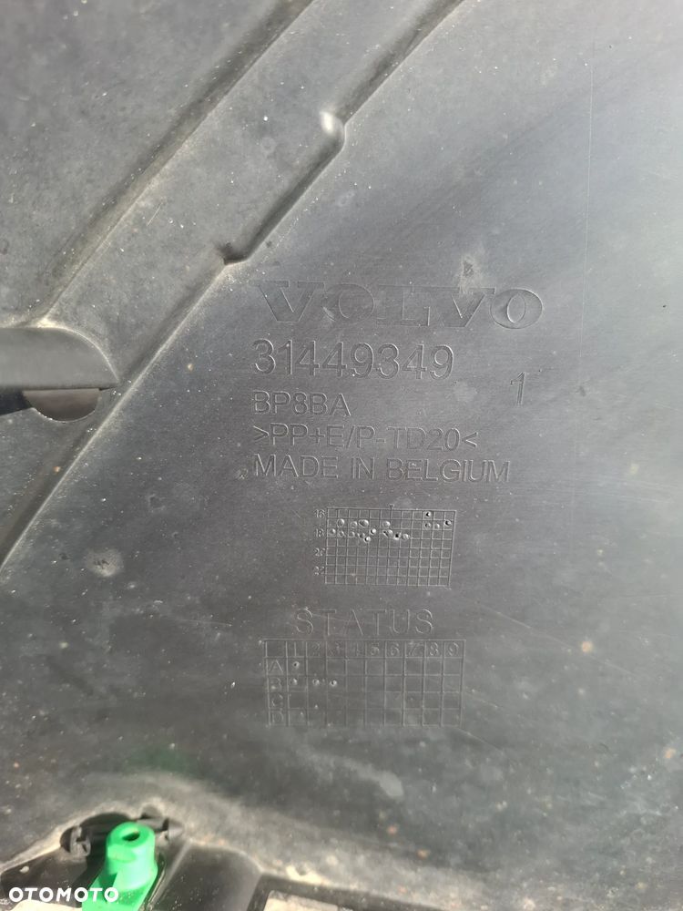 Volvo XC40 osłona płyta pod zderzak przód 31449349 - 9