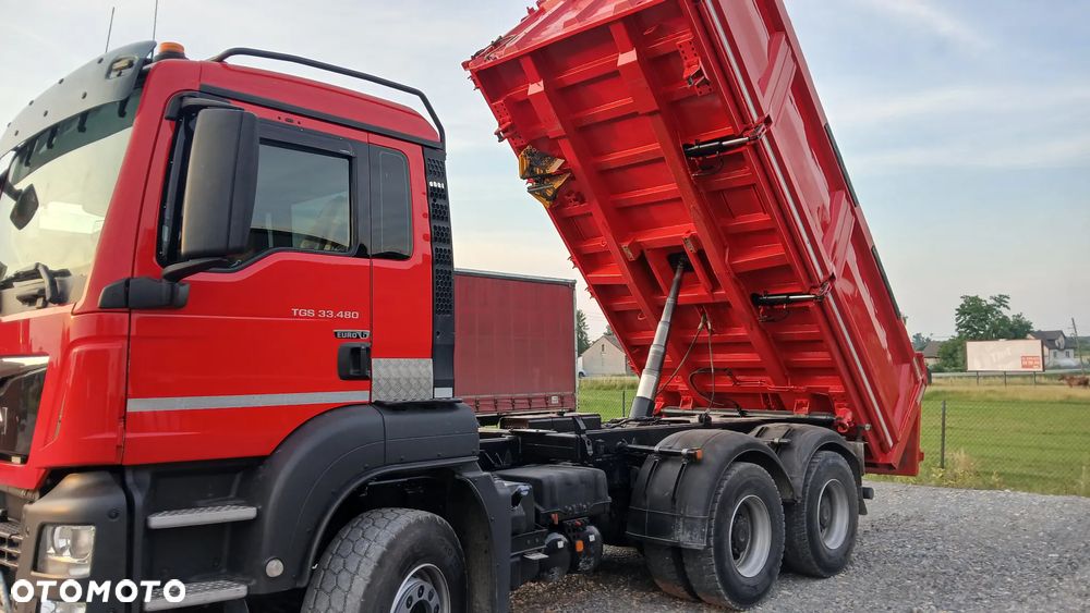 MAN TGS 33.440 33.480 6X4 WYWROTKA MEILLER KIPPER HYDROBURTA  INTARDER - 20