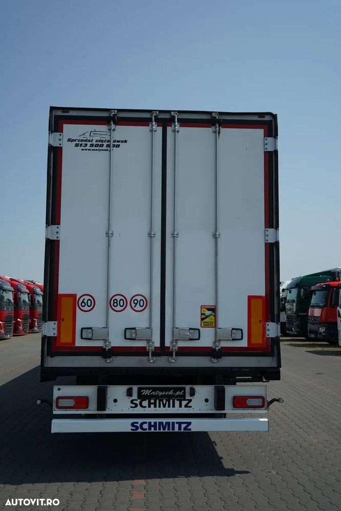 Schmitz Cargobull / CHŁODNIA / THERMO KING SL- 200 E / OŚ PODNOSZONA / KOSZ NA PALETY - 8