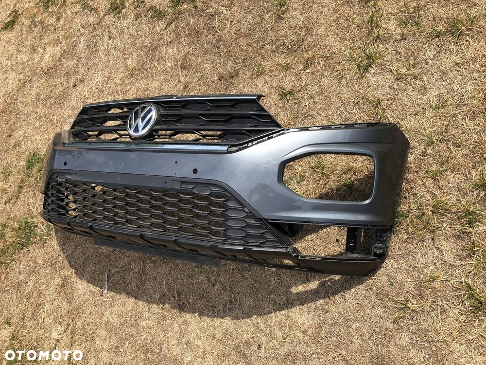 VW T-RoC 2GA zderzak kratki spoiler grill - 2