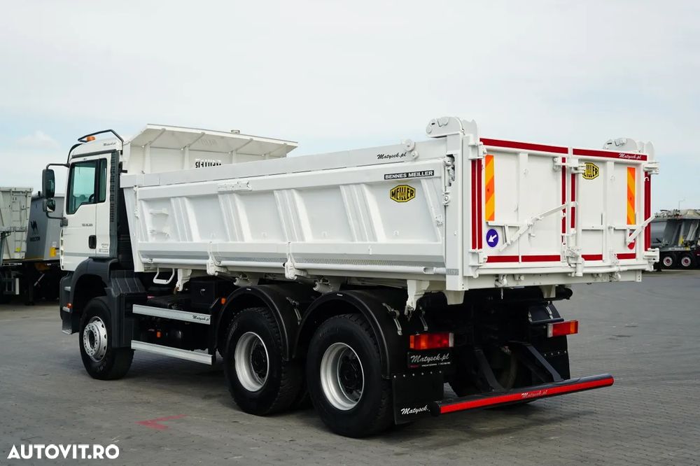 MAN TGA 33.350 / 6x4 / BASCULĂ / HIDRODOCKER / MEILLER KIPPER / BORDMATIC / MANUALĂ / IMPORTATĂ - 13
