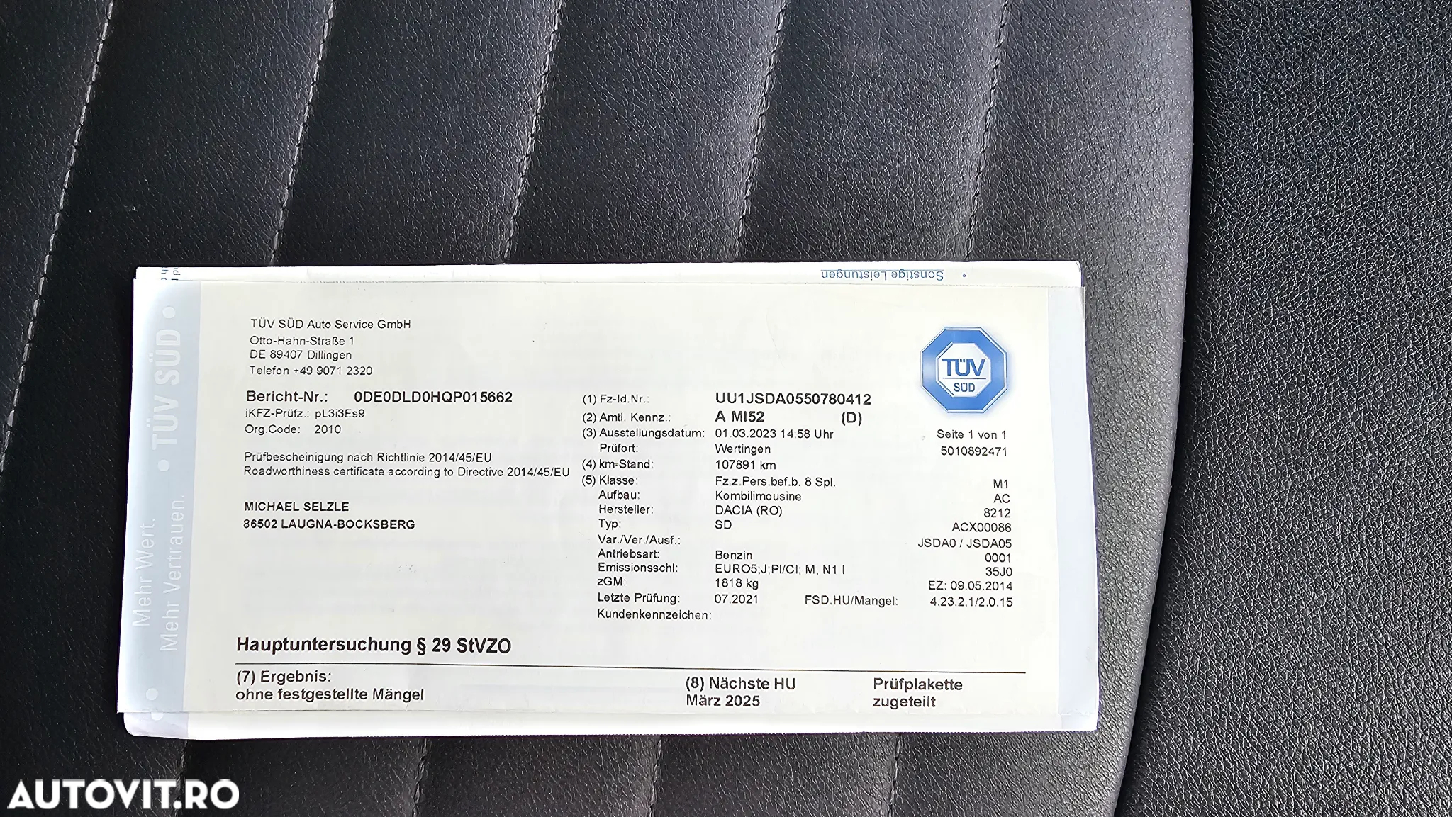 Dacia Lodgy TCe 115 Prestige - 28