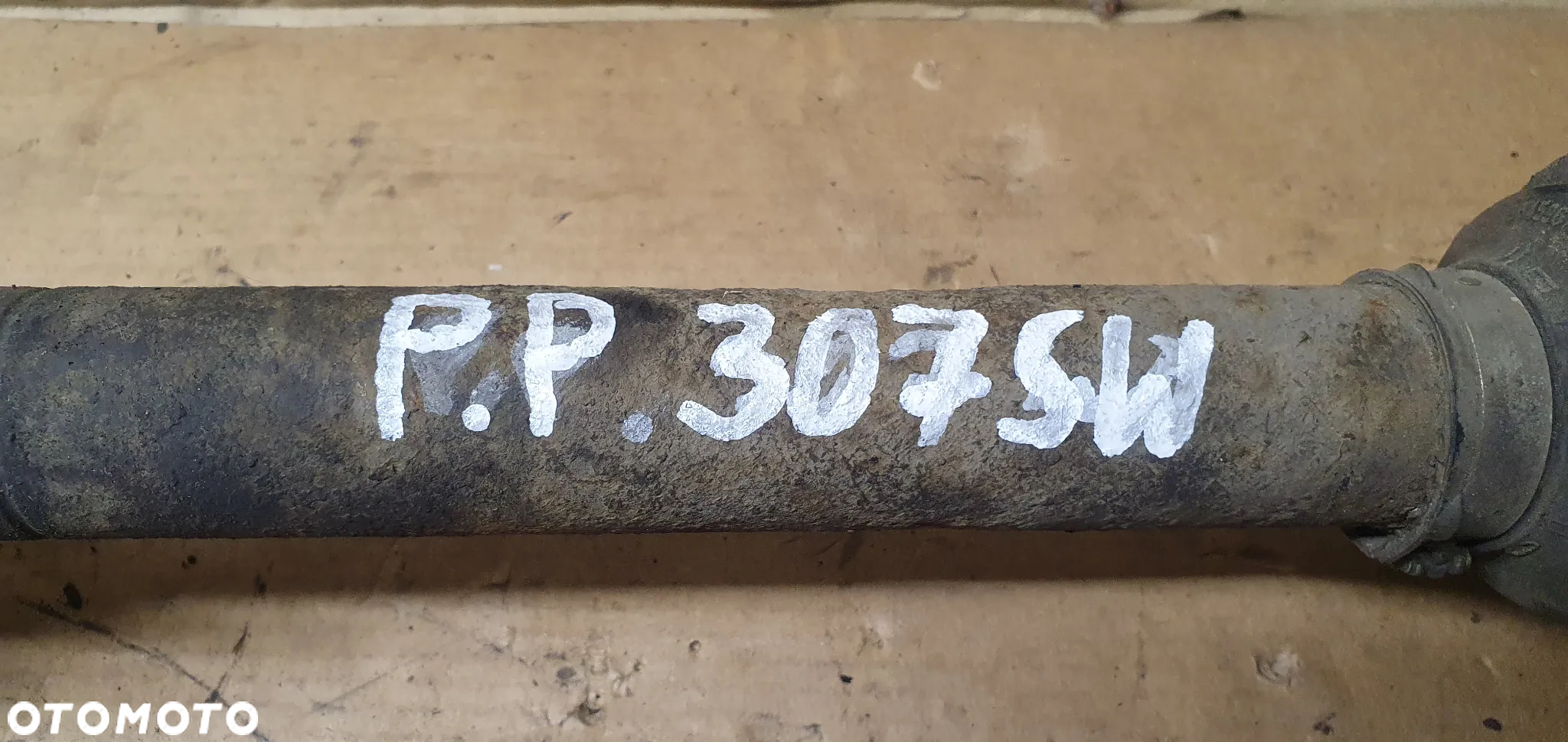 Półoś prawy przód przednia prawa długa podpora łapa Peugeot 307 2.0 HDI - 7