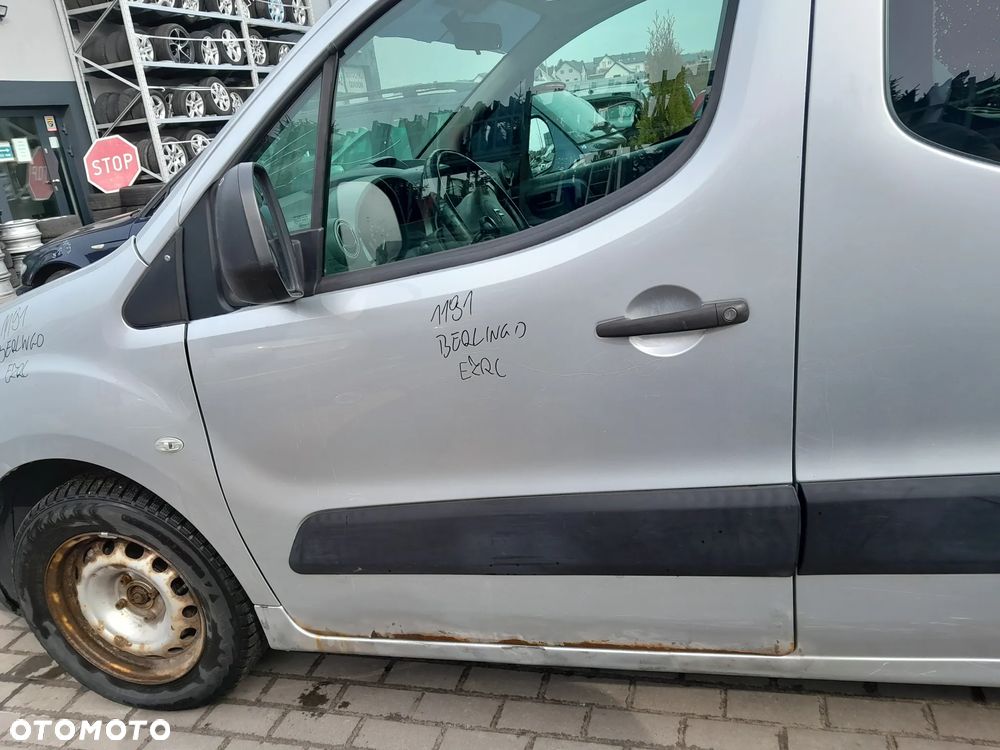 CITROEN BERLINGO II DRZWI LEWE PRZEDNIE LEWY PRZÓD  KOLOR: EZRC - 1