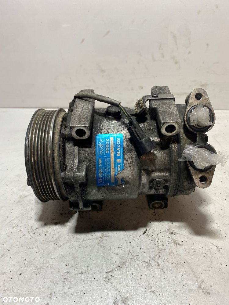 SPRĘŻARKA KOMPRESOR KLIMATYZACJI FORD C-MAX FOCUS II 1.6 TDCI 3M5H19D629SA - 1