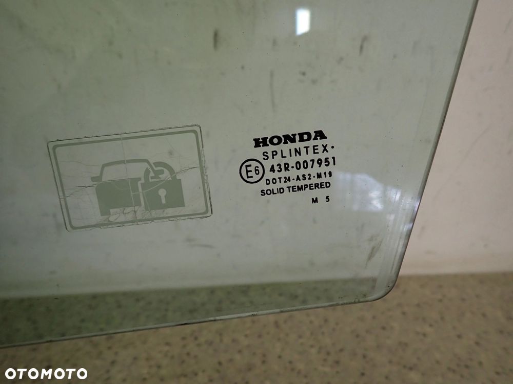 HONDA CIVIC VIII UFO 06- SZYBA DRZWI PRZEDNIA LEWA - 3