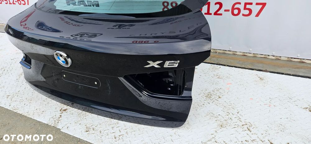 BMW X6 F16 Klapa Bagażnika Z Szybą AS3 Kolor 416 Stan BDB - 7